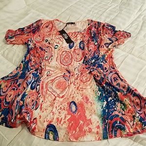 New short sleeve tunic size XL